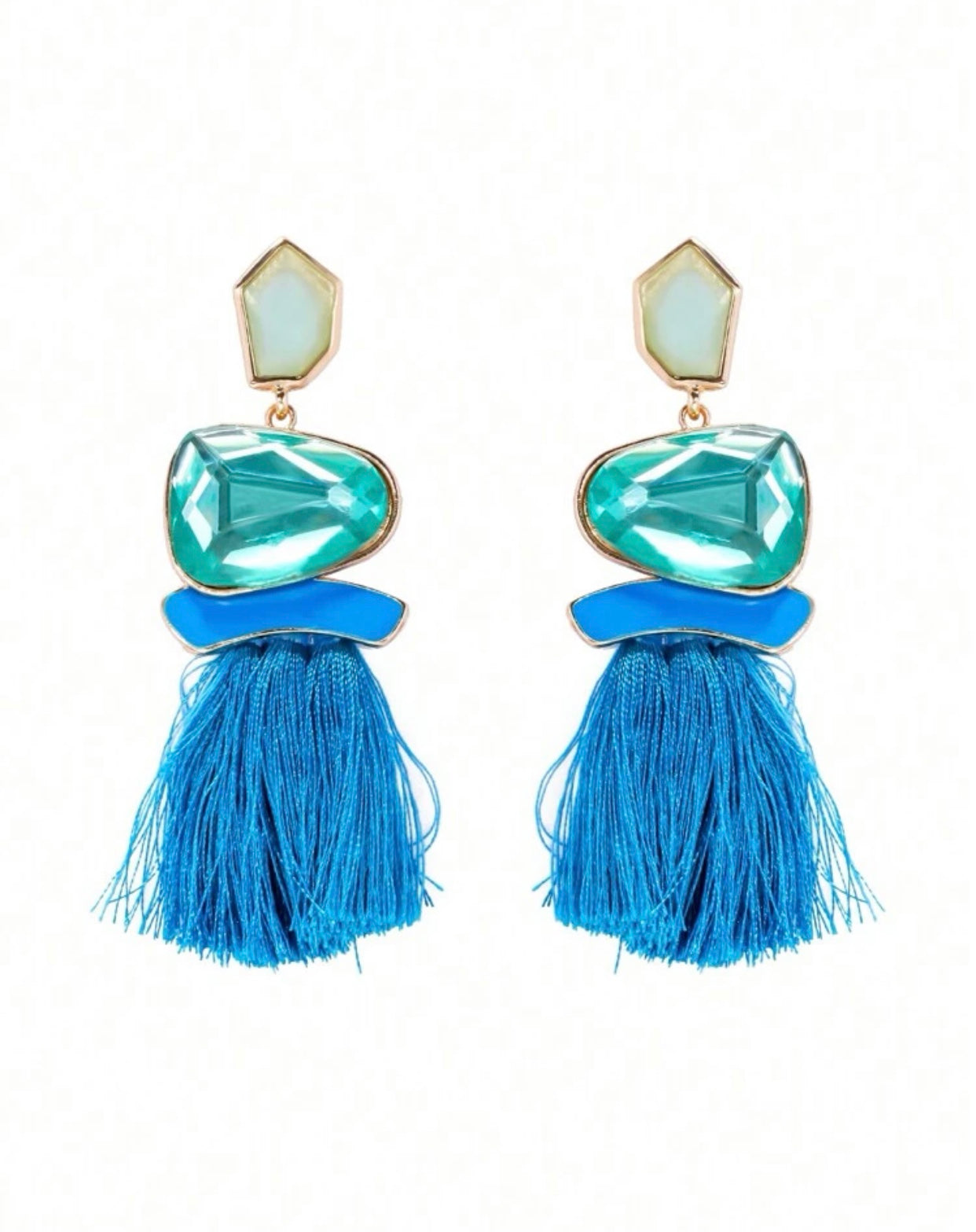 Blue Handbag Set